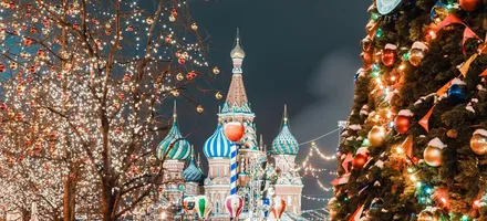 Обложка: Групповая экскурсия «По следам Нового Года» в Москве на лимузине