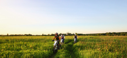 Обучение внедорожному вождению на кроссовом мотоцикле с нуля в Коломне: Фото 5