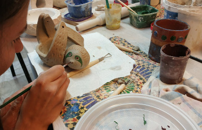 Мастер-класс по росписи керамики глазурью в Санкт-Петербурге