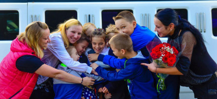 Детский праздник на лимузине в Москве: Фото 3