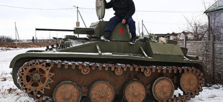 Катание на танке Т-60 в Санкт-Петербурге: Фото 3